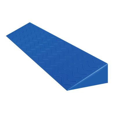 ZTZBFGM Blue,100x7x1.5cm, Indoor Threshold Ramps, Indoor Non-Slip Ramp, Portable Wheelchair Ramp Step Mat 1-10.5Cm Rise Channel for Sweeping Robot Wheelchair Scooter Bathroom Porch