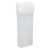 Hair Removal Wax Bottle, Depilatory Wax Roller Bottle with Roller Bottle Refillable ABS Container for Depilatory Wax for Legs, Arms, Underarms, and Bikini Area view 2