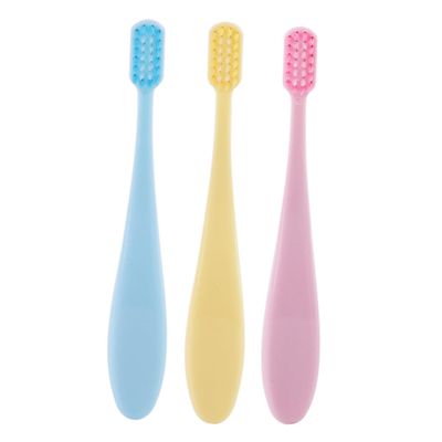 Anneome 6pcs Boys and Girls Toothbrush Oral Care Training Boy Girl Toothbrushes Soft Bristles and Portable Handle for Girl's Teeth Cleaning