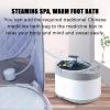 4L Body Fumigation Machine, Portable Sauna Steam Generator for Wooden Barrel/Bath Tub - Timing 99 Min/16 Levels Temperature/Automatic Power-off view 2