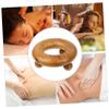 Hoement Wooden Gua Sha Board Sandalwood Body Massager Guasha Scraping Plate for Back Neck Muscle Relaxation Health Massage Tool for Wellness and Pain Relief view 3