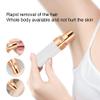 Facial Hair Remover for Women, Lipstick-Shaped Hair Remover with LED Light Compact for Women, with LED Light, for Full-Body Use (White) view 4