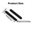2 Pairs Glasses Ear Cushions, Soft Knitted Cotton Eyeglasses Temple Tips Sleeve Retainer, Glasses Arm Sleeve for Sunglasses, Reading Glasses (Grey) view 2