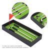 Sports Pen Set, Mini Desktop Sports Ball Pen Set with Putting Green, Flag, 3 Club Pens and 2 Balls for Sports Putter, Ad anced Sports, Mini Office, Mini Practice Course view 3