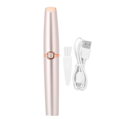 Eyebrow Facial Trimmer, Facial Hair Removal for Women Mini Portable Eyebrow Trimmer Face Shaver for Women with USB Charging for Travel, Home Use