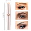Eyebrow Facial Trimmer, Facial Hair Removal for Women Mini Portable Eyebrow Trimmer Face Shaver for Women with USB Charging for Travel, Home Use view 4