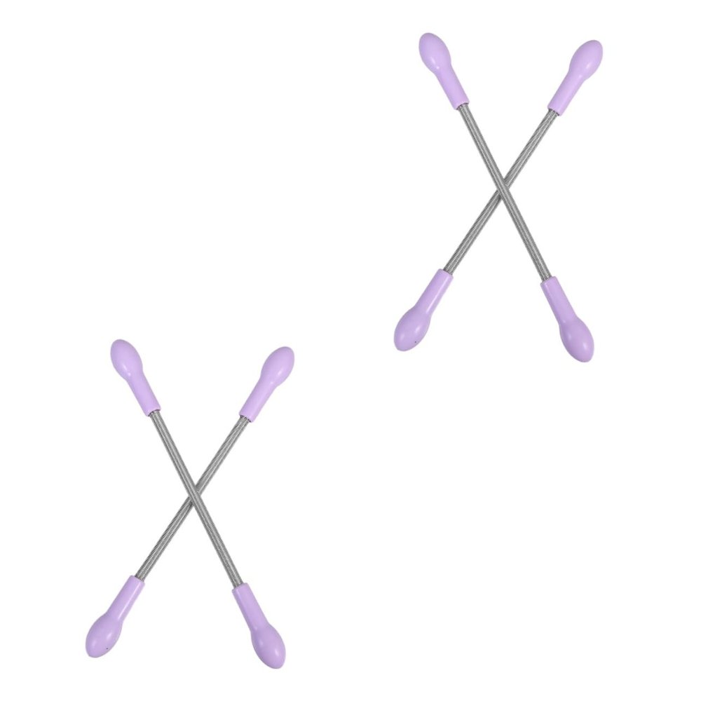 HONMEET 4pcs Hair Removal Spring for Lip Chin Cheeks and Neck Hair Remover Device for Facial Random Color