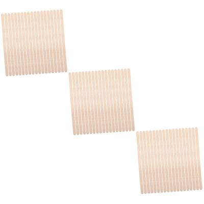 Didiseaon 300pcs Wooden Hair Removal Wax Sticks Waxing Sticks Applicator for Eyebrows Nose Arms