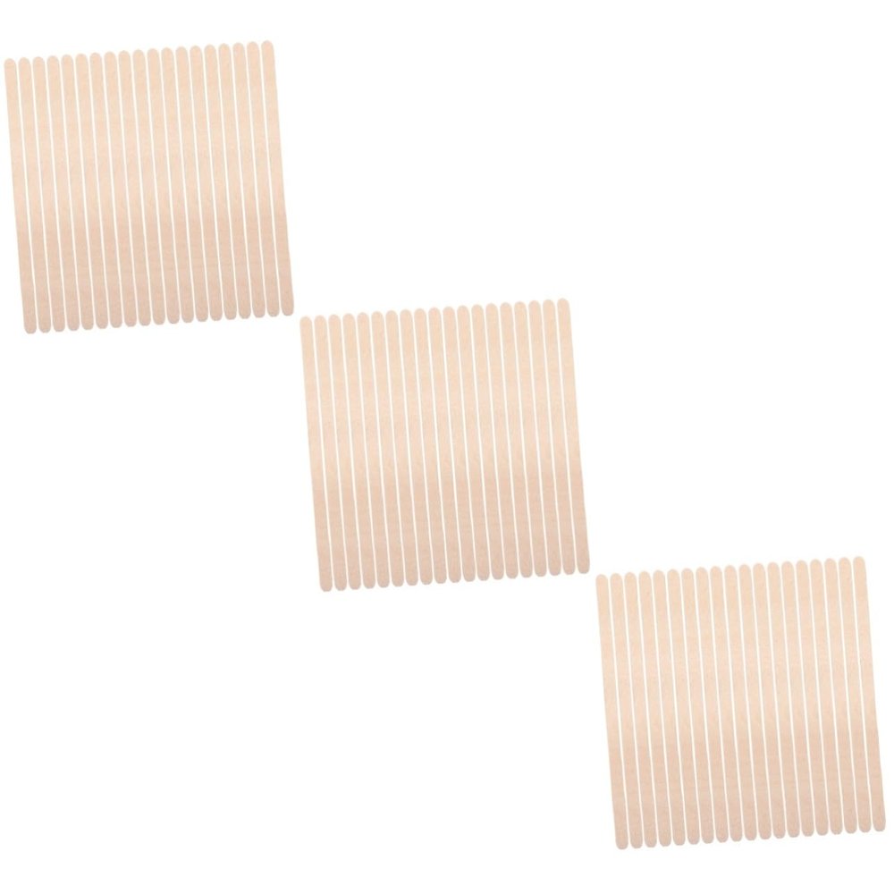 Didiseaon 300pcs Wooden Hair Removal Wax Sticks Waxing Sticks Applicator for Eyebrows Nose Arms