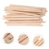 PLAFOPE 100pcs Wooden Wax Stick Wood Pick for Hair Removal Waxing Sticks and Spatulas for Waxing for Eyebrow Shaping and Beauty Salon Use view 4
