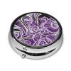 The Sea Witch Inspired Printed Mini Round Pill Box,Pill Box 3 Compartment Medicine Pill Case, Pill Organizer Travel Pillbox, Portable Pill Box for Pocket, Home, Office Use view 3