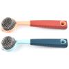 Pot Cleaning Brush With Long Handle Hanging Bowl Oil Remover Scrubber view 4