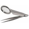 BOGEEL Magnifying Glass Tweezer Hand-held Magnifying Glass with Tweezer Re Pair Tools Tweezer with Magnifier for Jewelry Re Pair view 1
