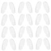 FOMIYES 80pairs Silicone Nose Pads for Eyeglasses Replacement Non-slip Nose for Glasses for Bridge Protection and Slip Prevention view 2