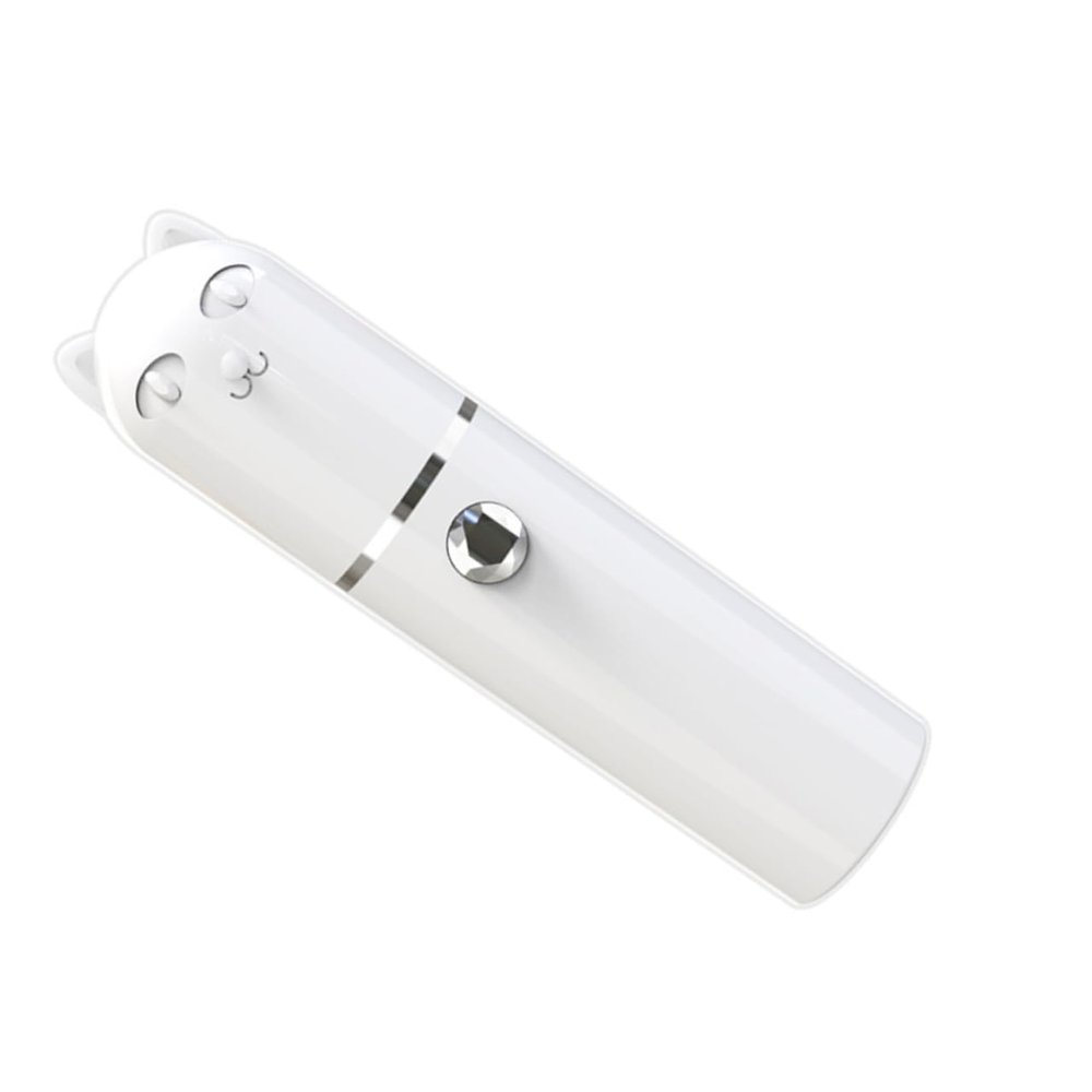 FRCOLOR Electric Body Hair Removal Device White, Portable Bikini and Armpit Hair Trimmer for Women, USB Rechargeable for Sensitive Skin and Painless Use