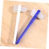 Healvian 6pcs Denture Brush Dual Toothbrushes Denture Cleaning Brush False Cleaning Tools for Teeth view 4