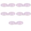bepisof 5 Pack Semitransparent Contact Lens Case Portable Contact Lens Container view 3
