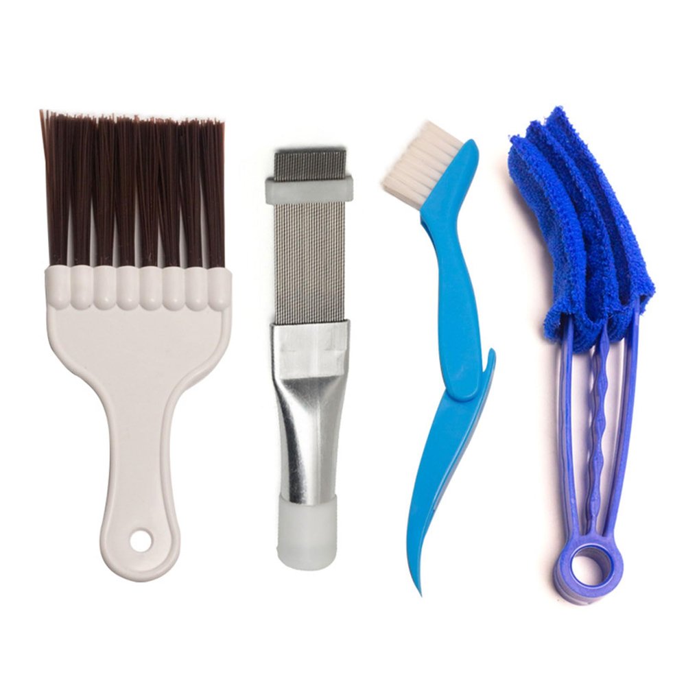 Mumuve 4pcs/set Radiator Fin Repair Comb Air Conditioner Car Cooling Condenser Comb Brush Evaporator Repair Tool