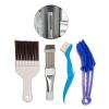 Mumuve 4pcs/set Radiator Fin Repair Comb Air Conditioner Car Cooling Condenser Comb Brush Evaporator Repair Tool view 2