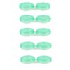 bepisof 5 Pack Semitransparent Contact Lens Case Portable Contact Lens Container view 1