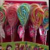 40 x Kids Party Bag Sweets Lollies Spiral Rainbow Unicorn Lollipop Candies 5-8 Different Shapes Kids Sweet Candy Gifts for Children view 2