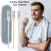 Gdiojnfg Nasal Hair Cutter, Nasal Hair Trimmers For Men, Double Sided Manual Nose Hair Cutter, Portable Personal Trimmer For Facial Care, Manual Nostril Cleaning, Double Nose Hair Cutter For Women Men view 3