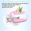 2024 New Women's Short Handle Razor with Five Blades, Can Remove Excess Body Hair From Arms, Legs, Underarms, Private Areas, Etc. Reusable, With Replaceable Razor Heads (B) view 3