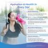 Wellness Extract H2 Molecular Hydrogen Water Tablets with effervescent Technology for Healthy Hydration, Optimal Energy, and Metabolism Support; 8 PPM. (30, Raspberry) view 3