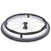 1 Pair of 24inch Wheelchair Wheels, Wheelchair Rear Wheel Assembly, 1/2" Aluminum Solid Tires for Manual Wheelchairs view 4
