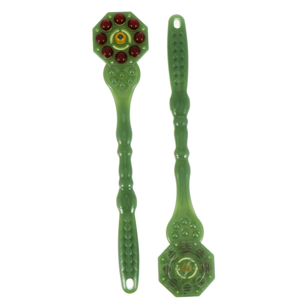 COLLBATH Back Hammer Body Massage Pat 2Pcs Portable Lightweight Wear Resistant Bead Massage Tools for Back Neck Shoulder Relaxation
