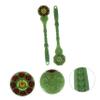 COLLBATH Back Hammer Body Massage Pat 2Pcs Portable Lightweight Wear Resistant Bead Massage Tools for Back Neck Shoulder Relaxation view 2