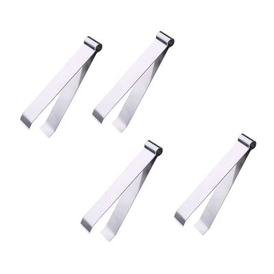 Beatifufu Chicken Hair Remover Fish Bone Tweezers 4Pcs Stainless Steel Compact Design for Kitchen Cooking Easy to Store