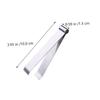 Beatifufu Chicken Hair Remover Fish Bone Tweezers 4Pcs Stainless Steel Compact Design for Kitchen Cooking Easy to Store view 2
