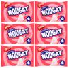Baarrat Chewy Raspberry and vanilla flavour Nougat with Peanuts 4 Pack 140g (6) view 1