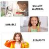 COLLBATH 8pcs Boy Girl's Toothbrush Years Soft Gentle Cartoon Animal Oral Care Tool Material view 2