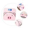 Anneome Cartoon Electronic Body Weight Scale USB Rechargeable Digital Multi-function Body Weight Scale for Home Use Precise Measurement Cute Pink Pig Design view 3