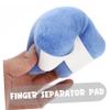 Beaupretty 5pcs Finger Separation Pad Supple Finger Grips Pad for Elderly Care Practical for Arthritis view 2