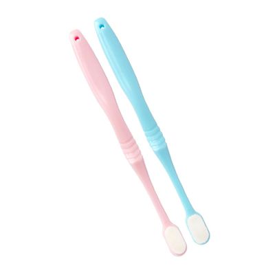 COLLBATH 2pcs Firm Toothbrush for Adults of Ultra Care Toothbrush Long Handle Dental Brushes for Travel
