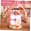 ORFOFE 20pcs Unique Mother's Day Pastry Decor Cake Ornament Delicate Cake Topper for Celebration view 4