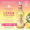 Fentimans Botanical Boost Lemon & Pink Ginger - Botanically Brewed Still Soft Drink - Enriched with Vitamins & Minerals - Gluten-Free and Vegan Friendly Soft Drinks - 12 x 250ml Bottles view 2