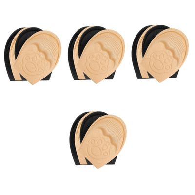 FRCOLOR 8pairs Thick Forefeet Pads Breathable Forefeet Cushions Washable Pads for High Heel Shoes Inserts for Women Men