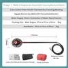 2024 New Solar Photovoltaic Panel Cleaning Tool, 5 Sizes of Carbon Fiber Telescopic Rod, Outdoor Solar Panel Cleaning Kit, Brushless Motor, 35cm Single Head Rotating Cleaning Brush,2.4M view 4