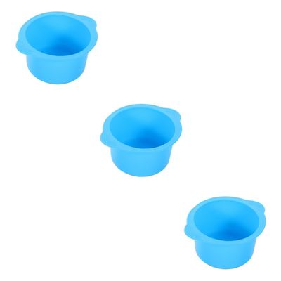 Didiseaon 3pcs Silicone Waxing Bowl for Hair Removal Replacement Silicone Bowl for Wax Warmer for Wax Melts