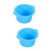 FOMIYES 2pcs Silicone Waxing Bowl for Hair Removal Wax Warmer Replacement Silicone Liner Bowl for Wax Warmer Use in Hair Removal Kits view 1