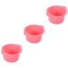 Beavorty 3pcs Silicone Waxing Bowl Replacement for Hair Removal Wax Warmer for Wax Melting and Hair Removal Procedures view 1