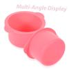 Beavorty 3pcs Silicone Waxing Bowl Replacement for Hair Removal Wax Warmer for Wax Melting and Hair Removal Procedures view 4