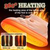  Heated Slippers for Men and Women,USB Rechargeable Foot Warm,With 3 Temperature Settings,5V 6000mah*2 Electric Heated Shoes,Waterproof,With Elastic Strap And Buckle,for Indoor Winter Home Office view 3