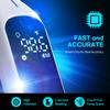 HuBDIC Hubibaby No-Touch Forehead Thermometer, Digital Infrared Thermometer for Adults and Kids, Touchless Baby Thermometer with Age Range Mode, Large LED Display and 35 Memory Function, FC-IR207 view 2