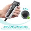 12V for Braun Shaver Charger Cable Series 3, 5, 9, 7, 1 Beard Trimmer and Epilator Silk-Epil 9, 7, 5, Electric Razor 3 Pin Charging Cable UK Plug for 5544, 3040S, 5409, 7220, 5377 view 3