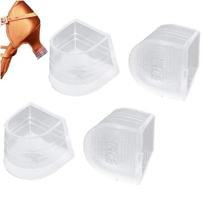 Zghhc High Heel Covers Anti Slip Latin Stiletto Dancing Covers High Heel Silicone Protectors Shoe Care Kit